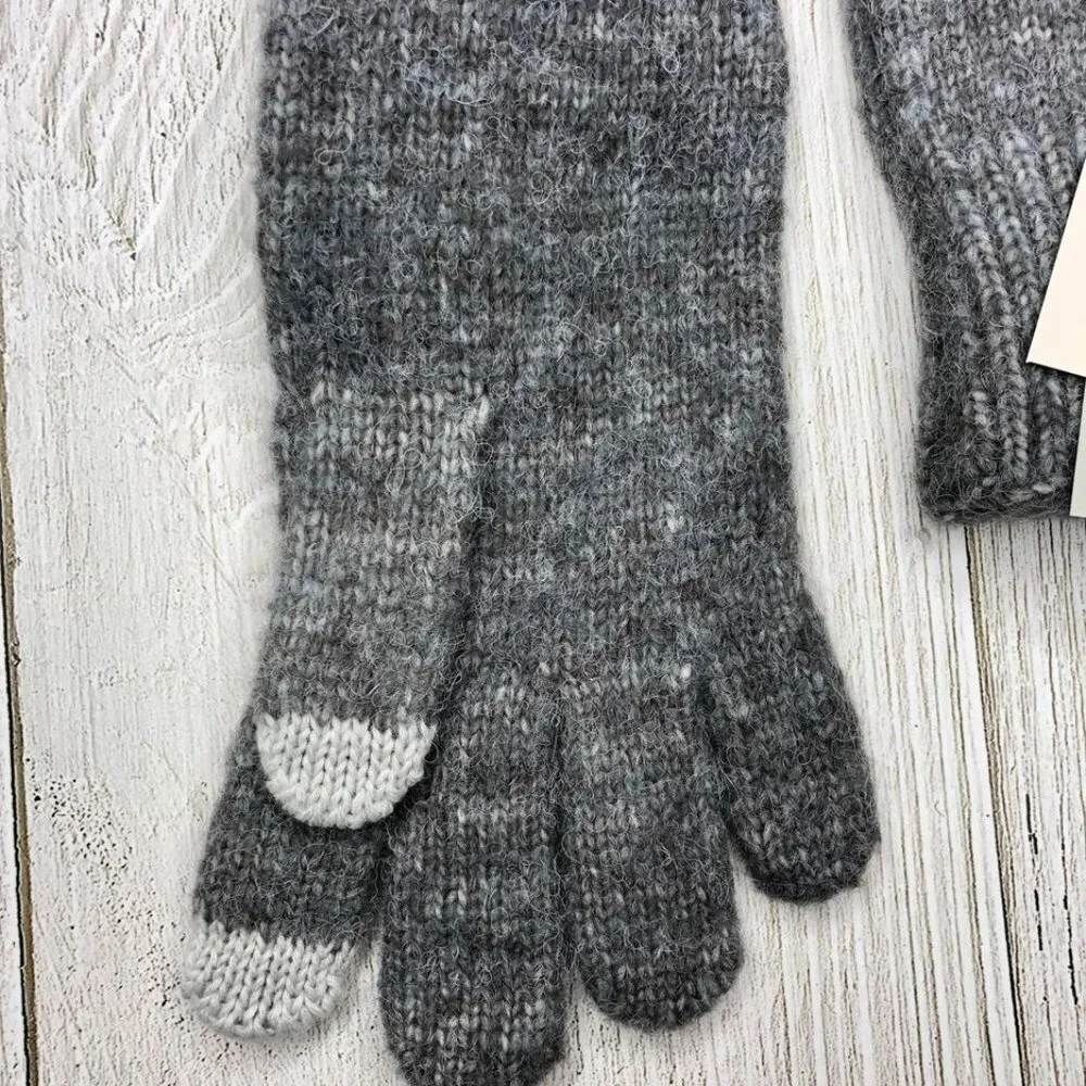 Gloves 3 Pack New Warm Winter‎ Knit Touchscreen Compatible Gray